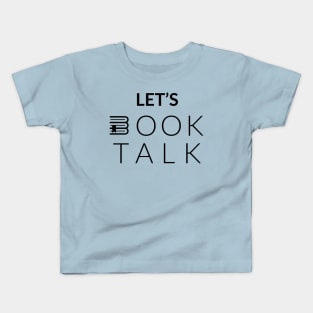 Let's Book Talk Kids T-Shirt